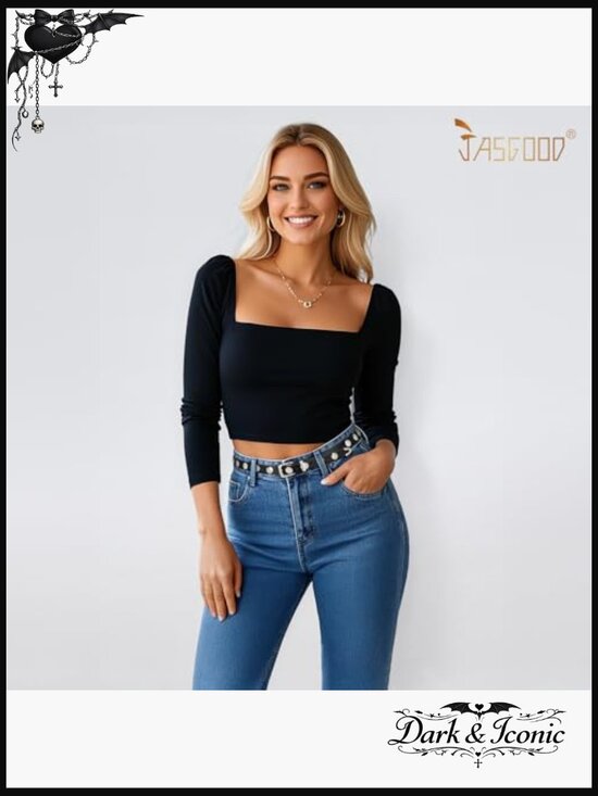 Studded Skinny Faux Leather Belt for Jeans & Dresses